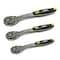 Segomo Tools 3 Piece Mixed Drive 72 Teeth Heavy Duty Offset Ratchet Bundle - ST72-BUNDLE - alternate 1